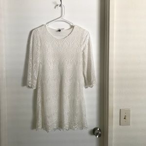⭐️10 for $15⭐️ H&M white lace dress